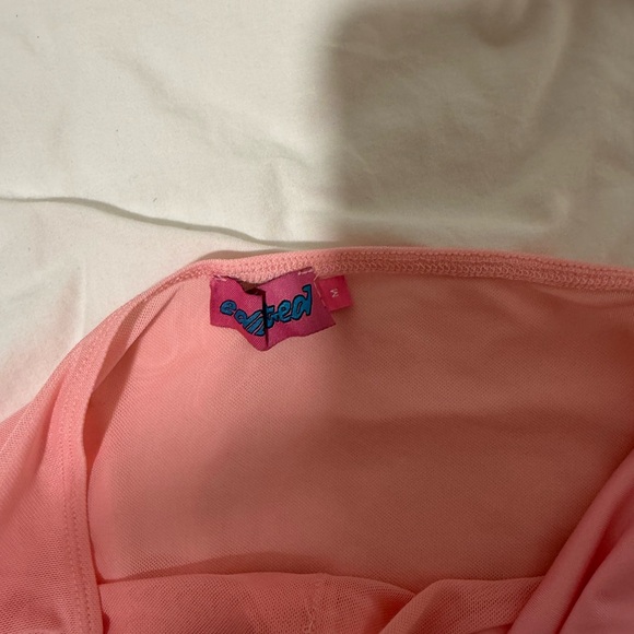 Edikted Pink Ruffle Set - Picture 2 of 4